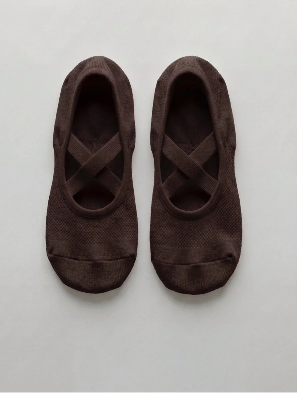 Sisterly Tribe Pilates Grip Socks - Espresso